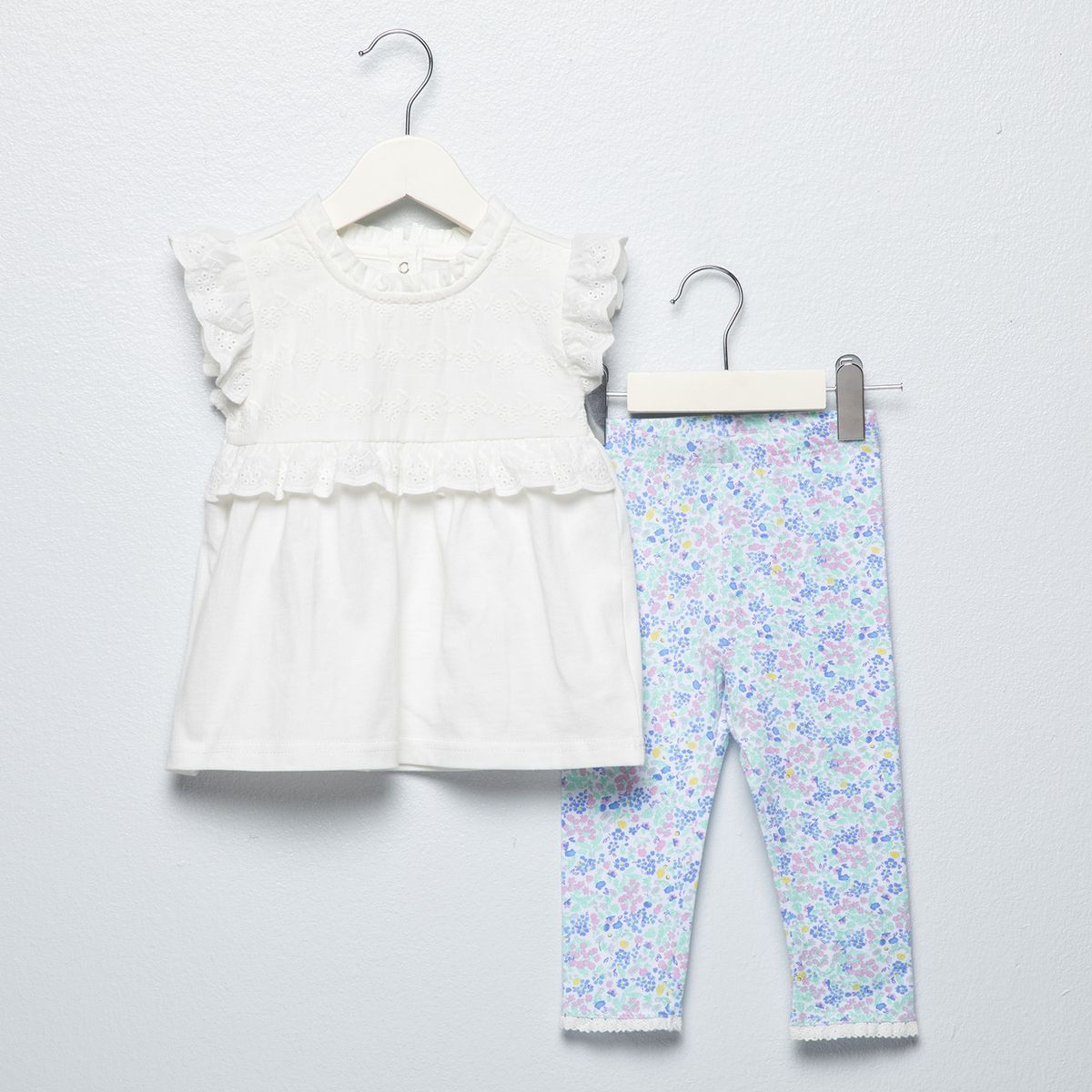 YAMP - Conjunto Bebé Niña Algodón Yamp