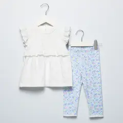 YAMP - Conjunto Bebé Niña Algodón