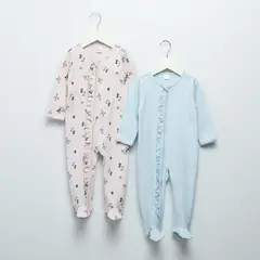 YAMP - Pack 2 Pijamas Bebé Niña Algodón