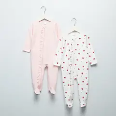 YAMP - Pack 2 Pijamas Bebé Niña Algodón