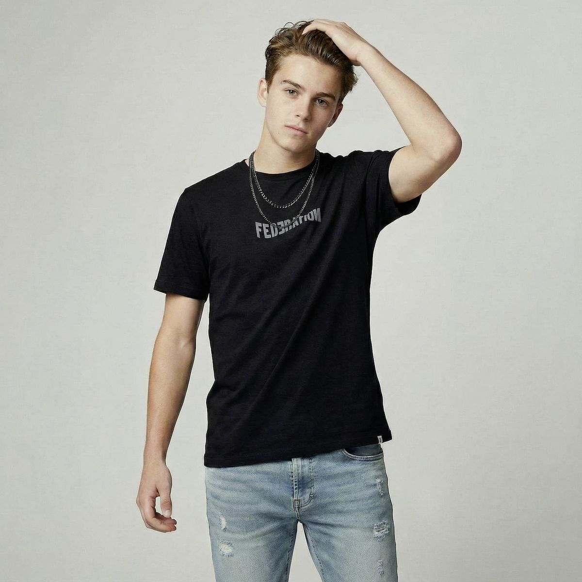 FEDERATION - Pack Polera+ Collar Niño Federation