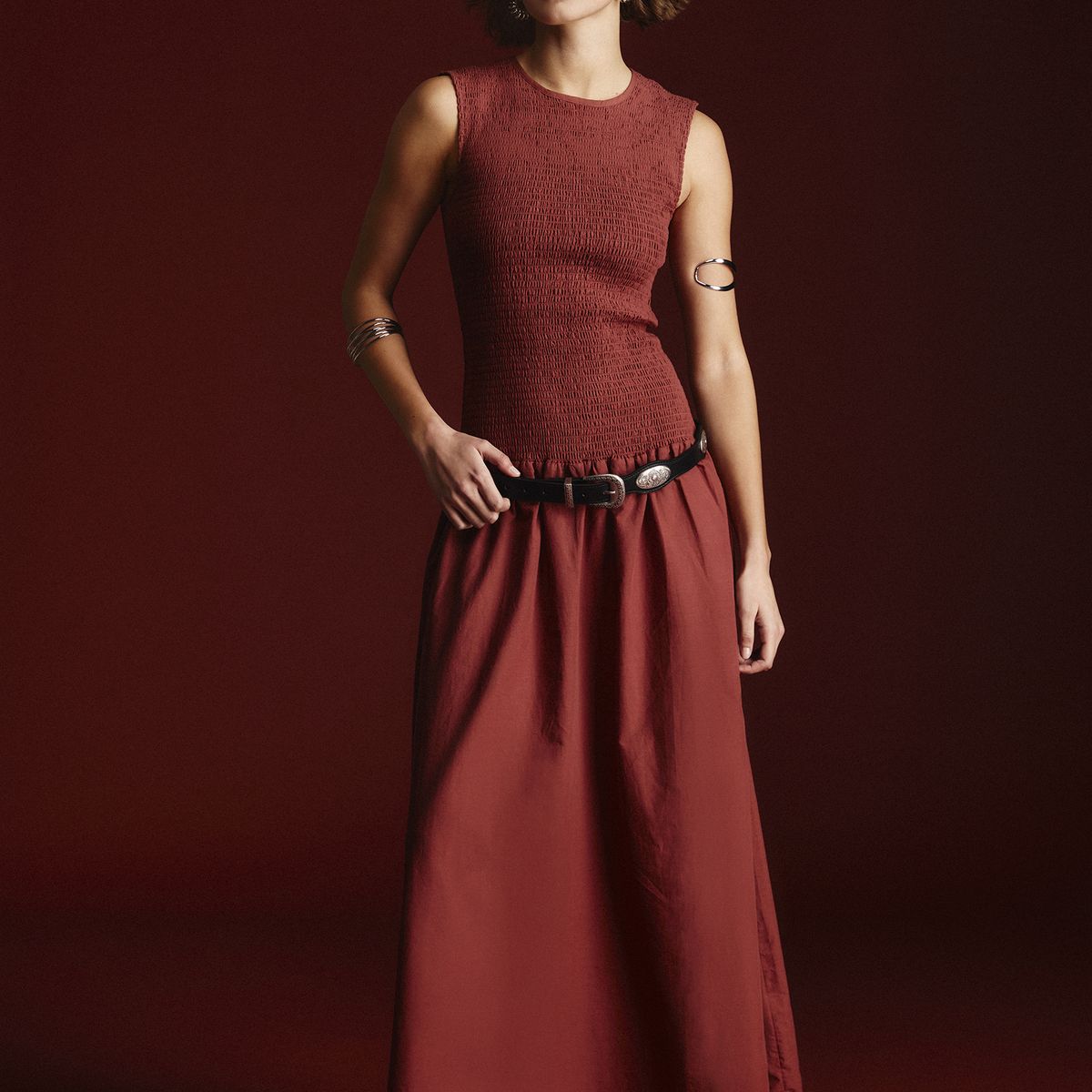 AMERICANINO - Vestido Largo Mujer Americanino