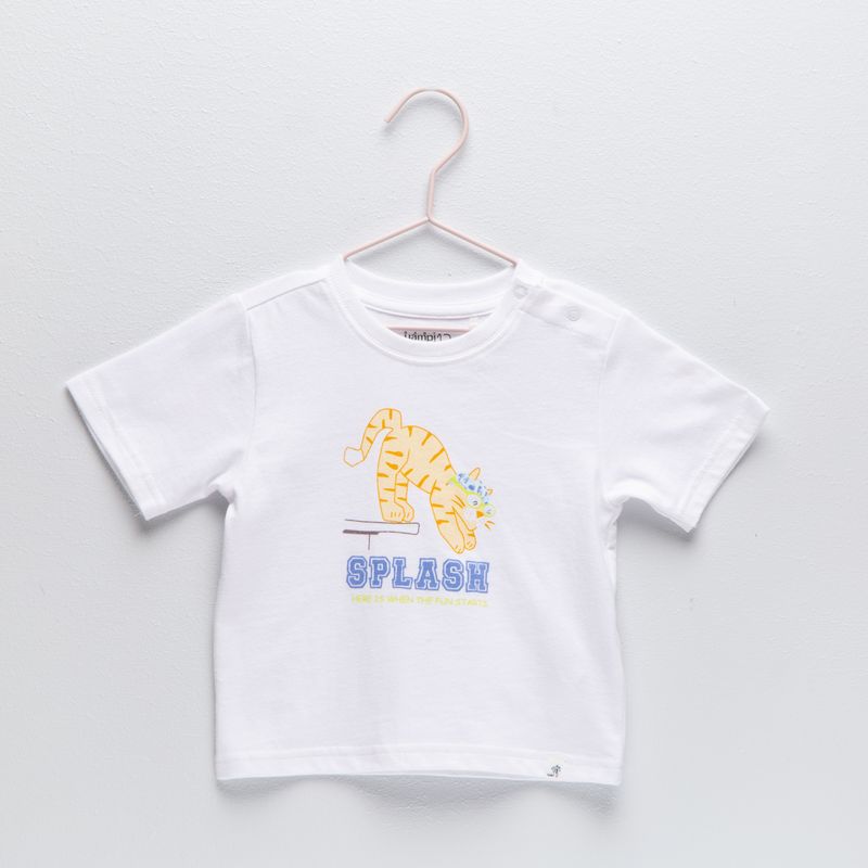 YAMP - Polera Manga Corta Bebé Niño Algodón Yamp
