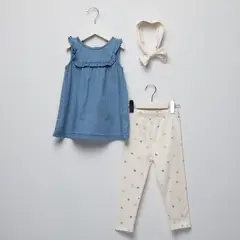 YAMP - Conjunto Bebé Niña Algodón