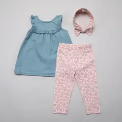 YAMP - Conjunto Bebé Niña Algodón