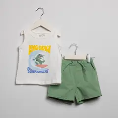 YAMP - Conjunto Bebé Niño Algodón