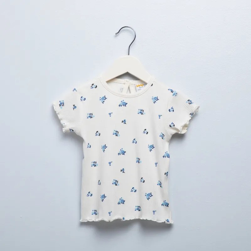 YAMP - Polera Manga Corta Bebé Niña Algodón Yamp