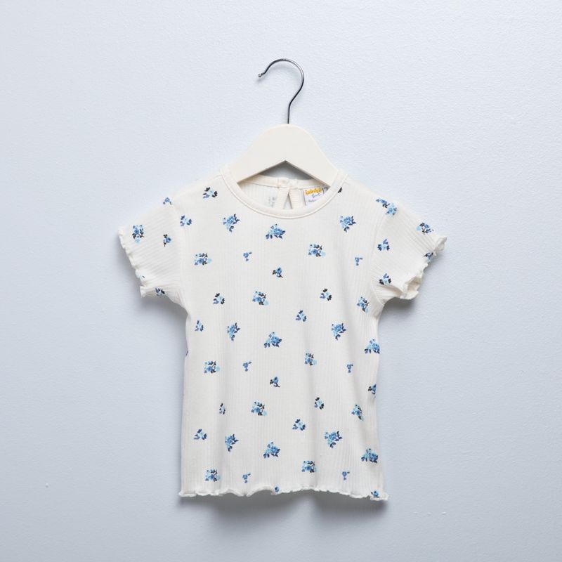 YAMP - Polera Manga Corta Bebé Niña Algodón Yamp