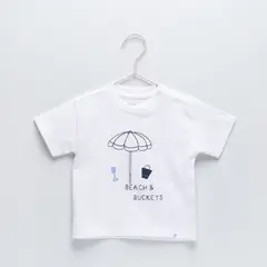 YAMP - Polera Manga Corta Bebé Niño Algodón