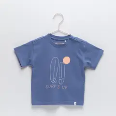 YAMP - Polera Manga Corta Bebé Niño Algodón