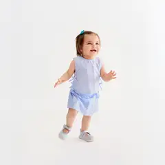 YAMP - Short Bebé Niña Algodón