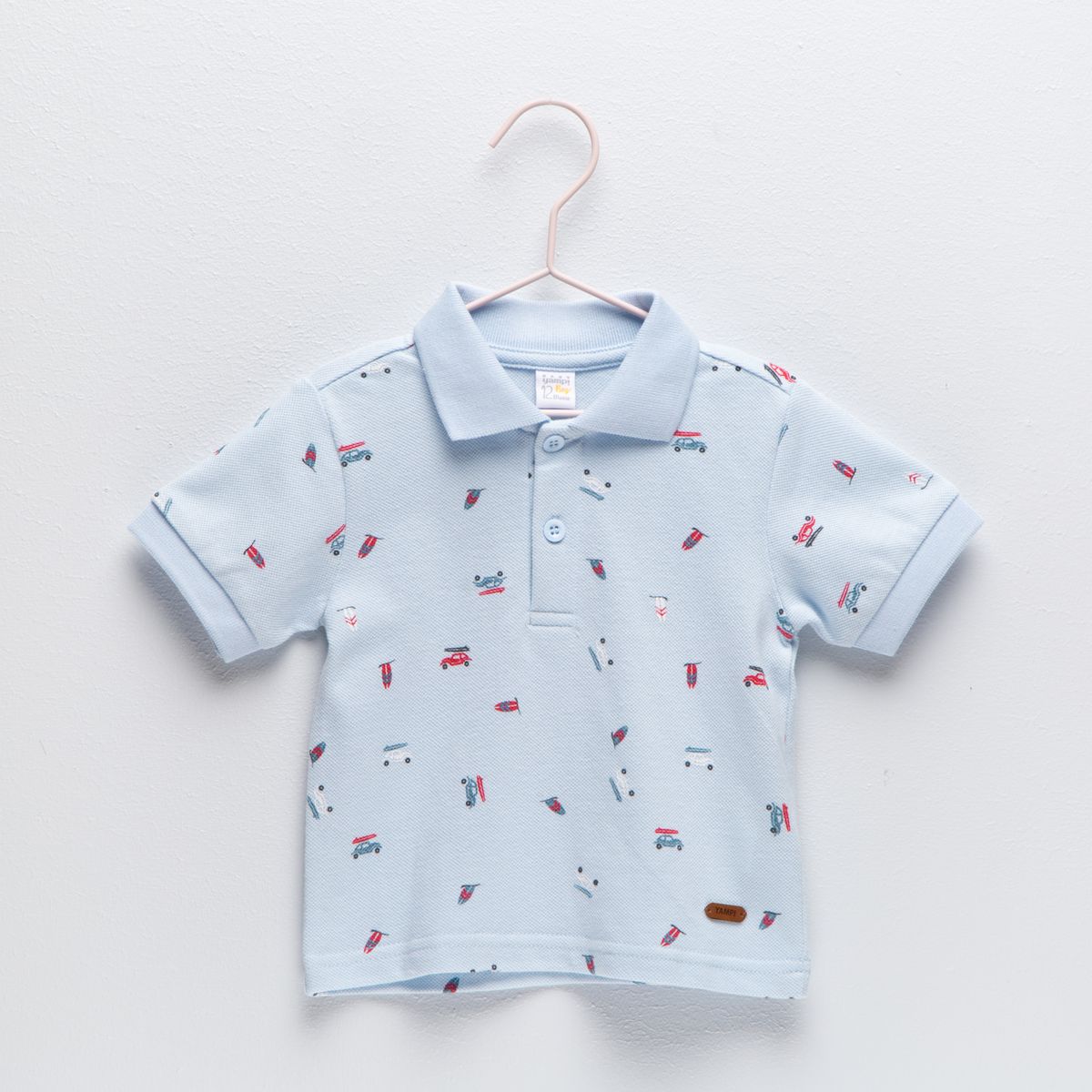 YAMP - Polera Manga Corta Bebé Niño Algodón Yamp