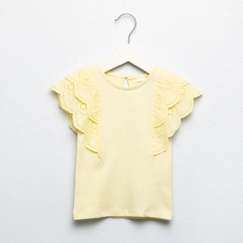 YAMP - Polera Manga Corta Bebé Niña Algodón Yamp