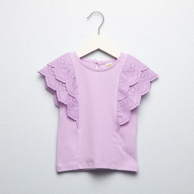 YAMP - Polera Manga Corta Bebé Niña Algodón Yamp