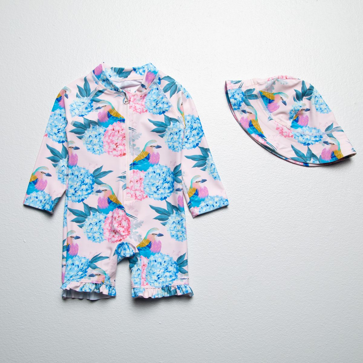 YAMP - Conjunto Traje De Baño + Gorro Bebé Niña Yamp