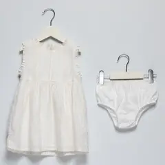 YAMP - Vestido Algodón Bebé Niña