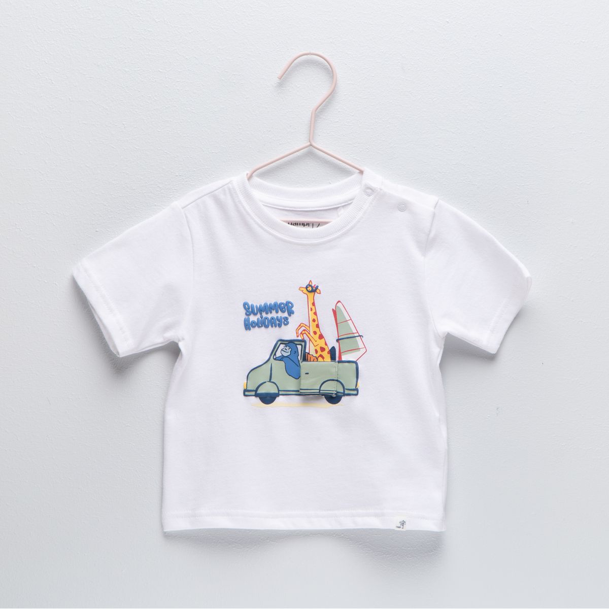 YAMP - Polera Manga Corta Bebé Niño Algodón Yamp