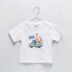 YAMP - Polera Manga Corta Bebé Niño Algodón