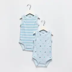 YAMP - Pack 2 Bodys Bebé Niño Algodón