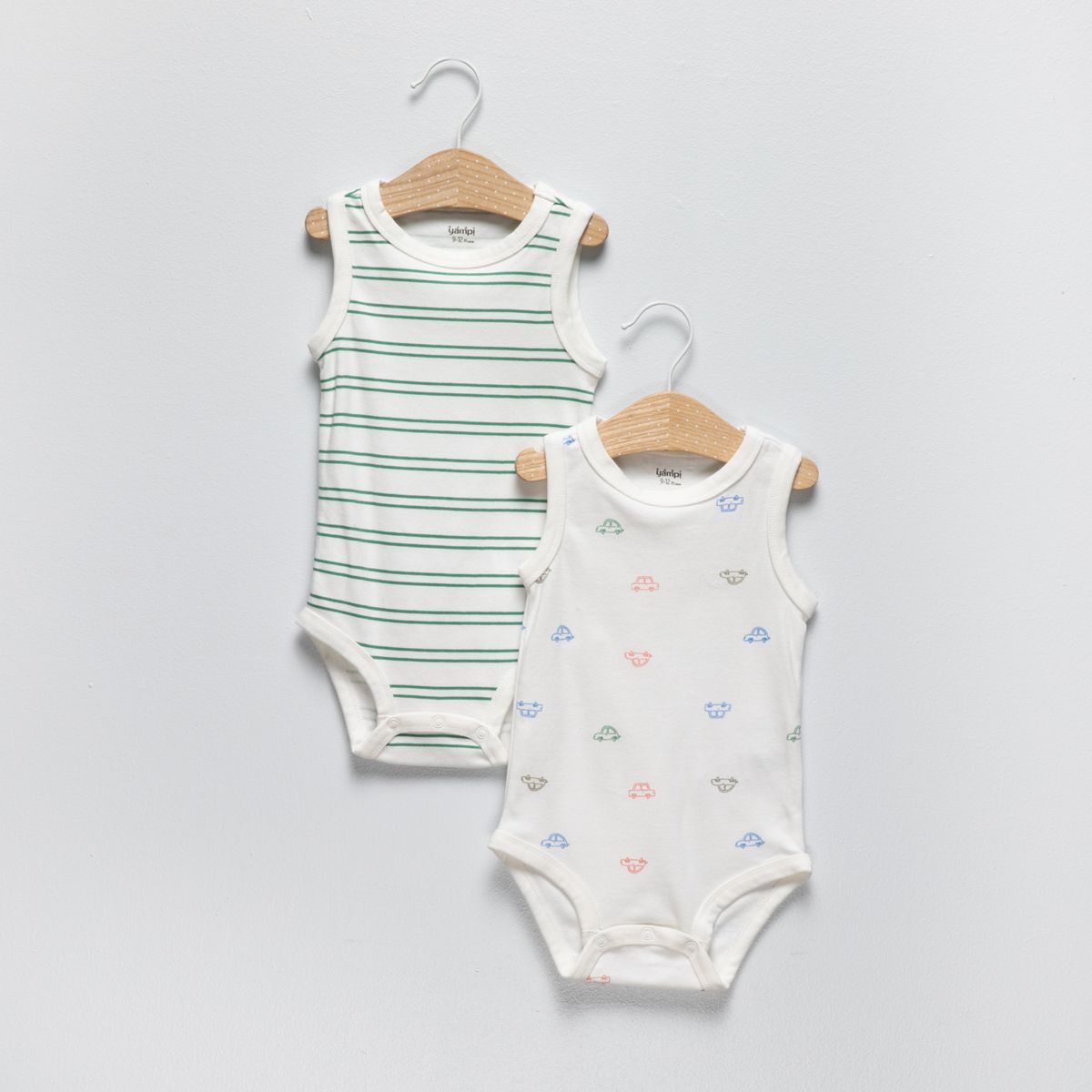 YAMP - Pack 2 Bodys Bebé Niño Algodón Yamp