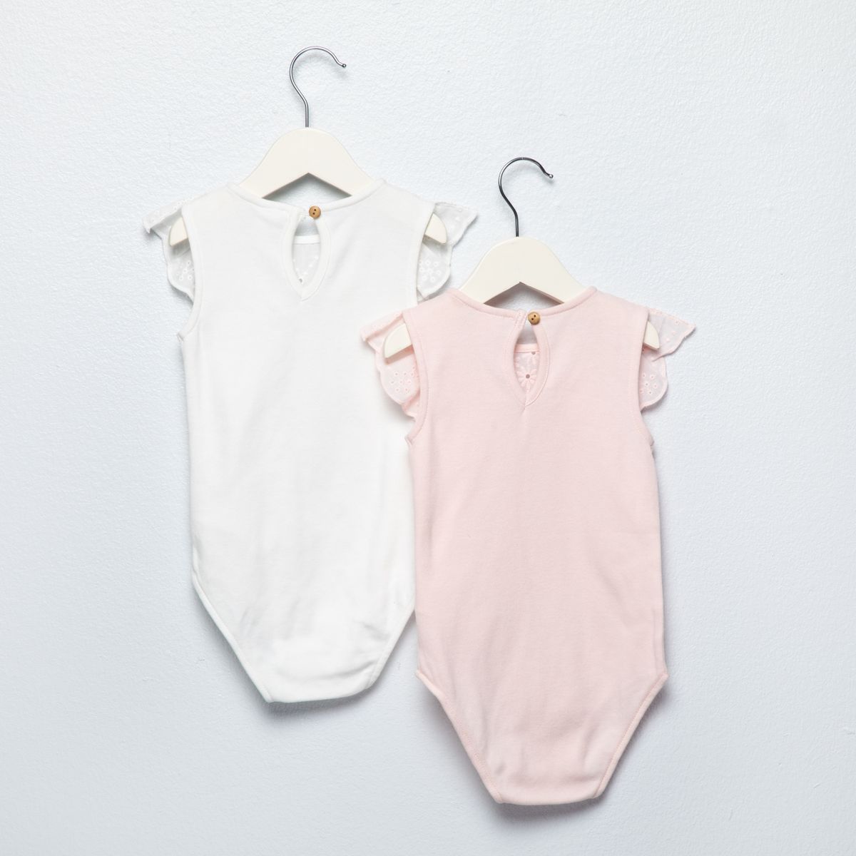 YAMP - Pack 2 Bodys Bebé Niña Algodón Yamp