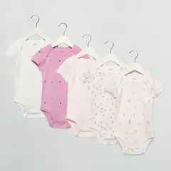 YAMP - Pack 5 Bodys Bebé Niña Algodón