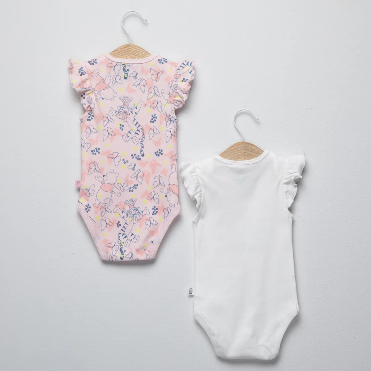 WINNIE THE POOH - Pack 2 Bodys Bebé Niña Algodón Winnie The Pooh