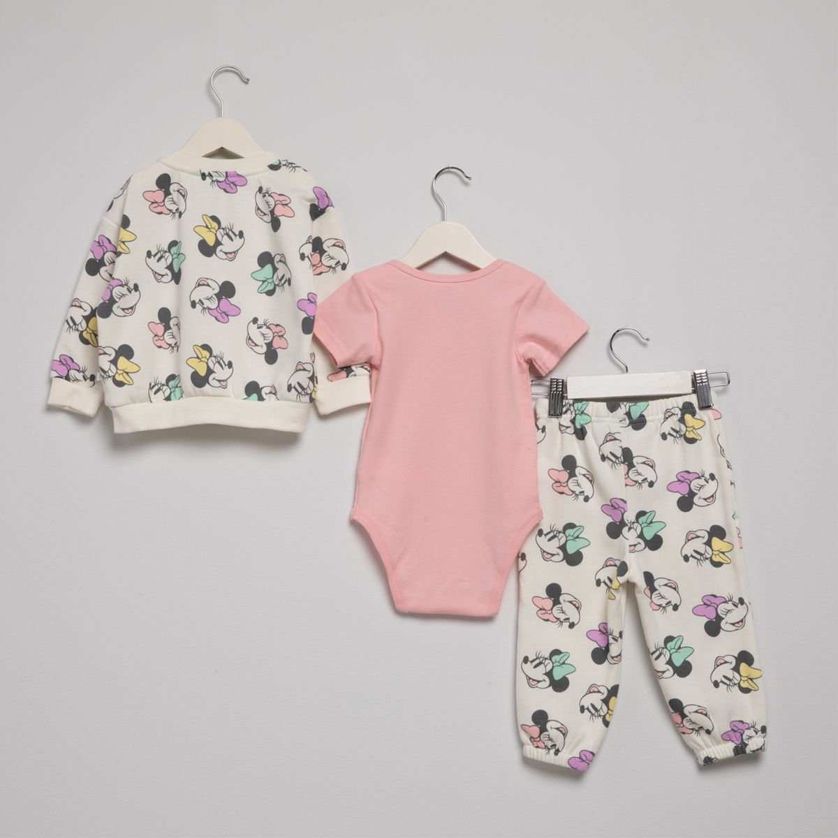 MINNIE - Conjunto Algodón Bebé Niña Minnie