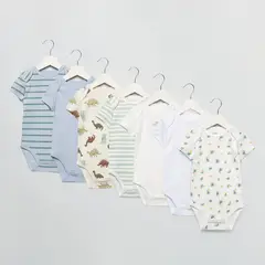 YAMP - Pack 7 Bodys Bebé Niño Algodón