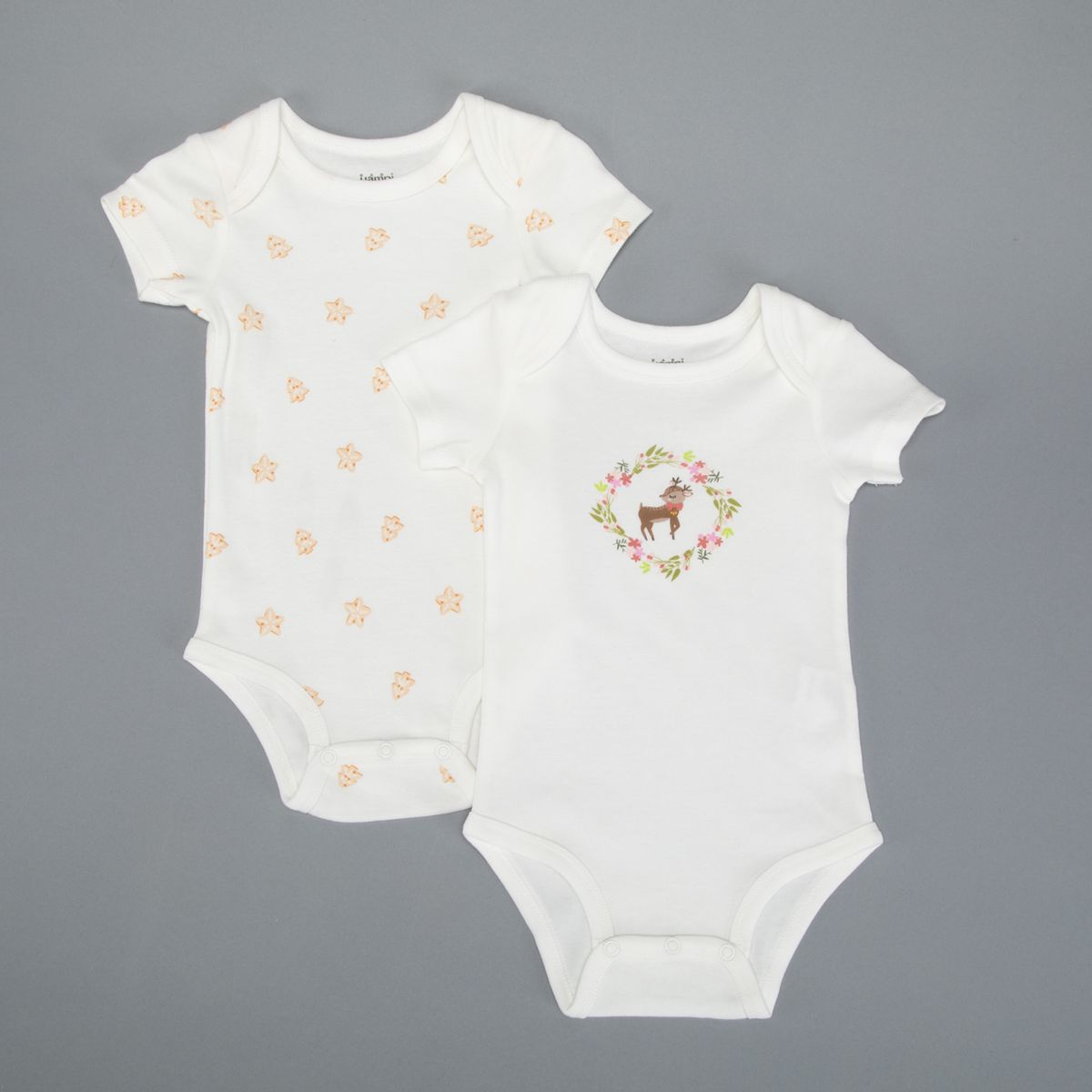 YAMP - Pack 2 Bodys Unisex Bebé Algodón Yamp