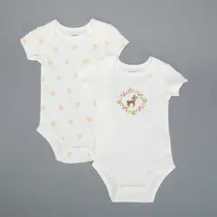 YAMP - Pack 2 Bodys Unisex Bebé Algodón