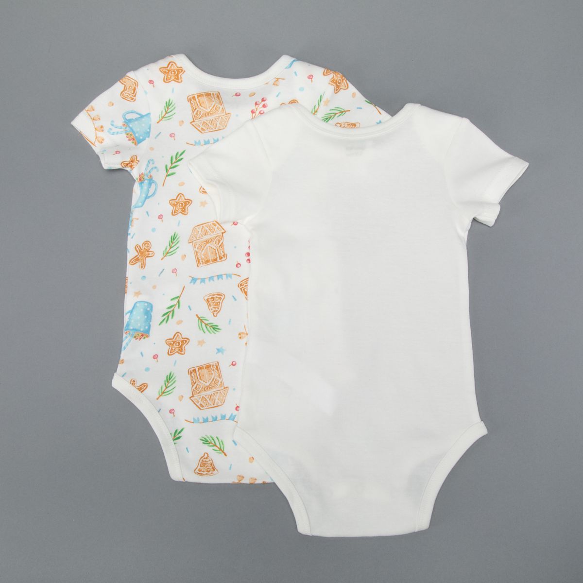 YAMP - Pack 2 Bodys Unisex Bebé Algodón Yamp