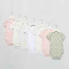 YAMP - Pack 7 Bodys Bebé Niña Algodón