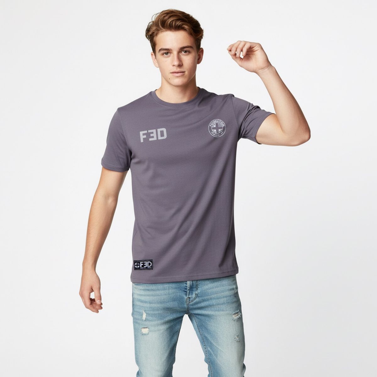 FEDERATION - Polera Niño Manga Corta Federation