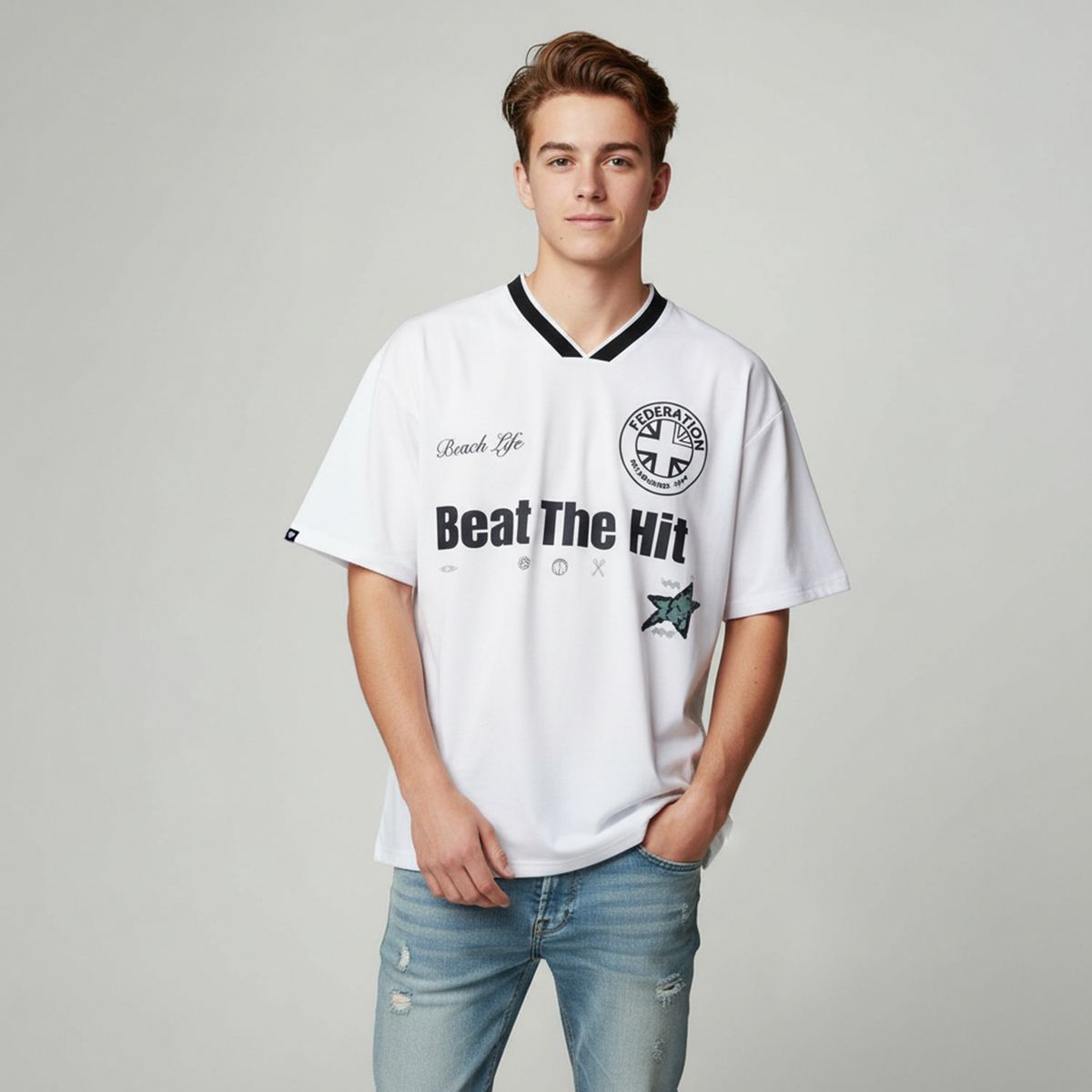 FEDERATION - Polera Niño Manga Corta Federation