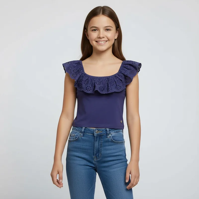 ELEVEN - Polera Niña Algodón Eleven