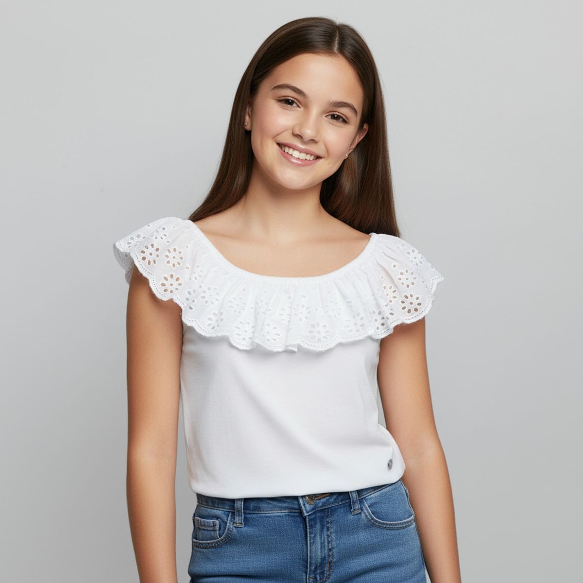 ELEVEN - Polera Niña Algodón Eleven