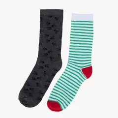 FEDERATION - Pack de 2 Calcetines Algodón Niño Navidad