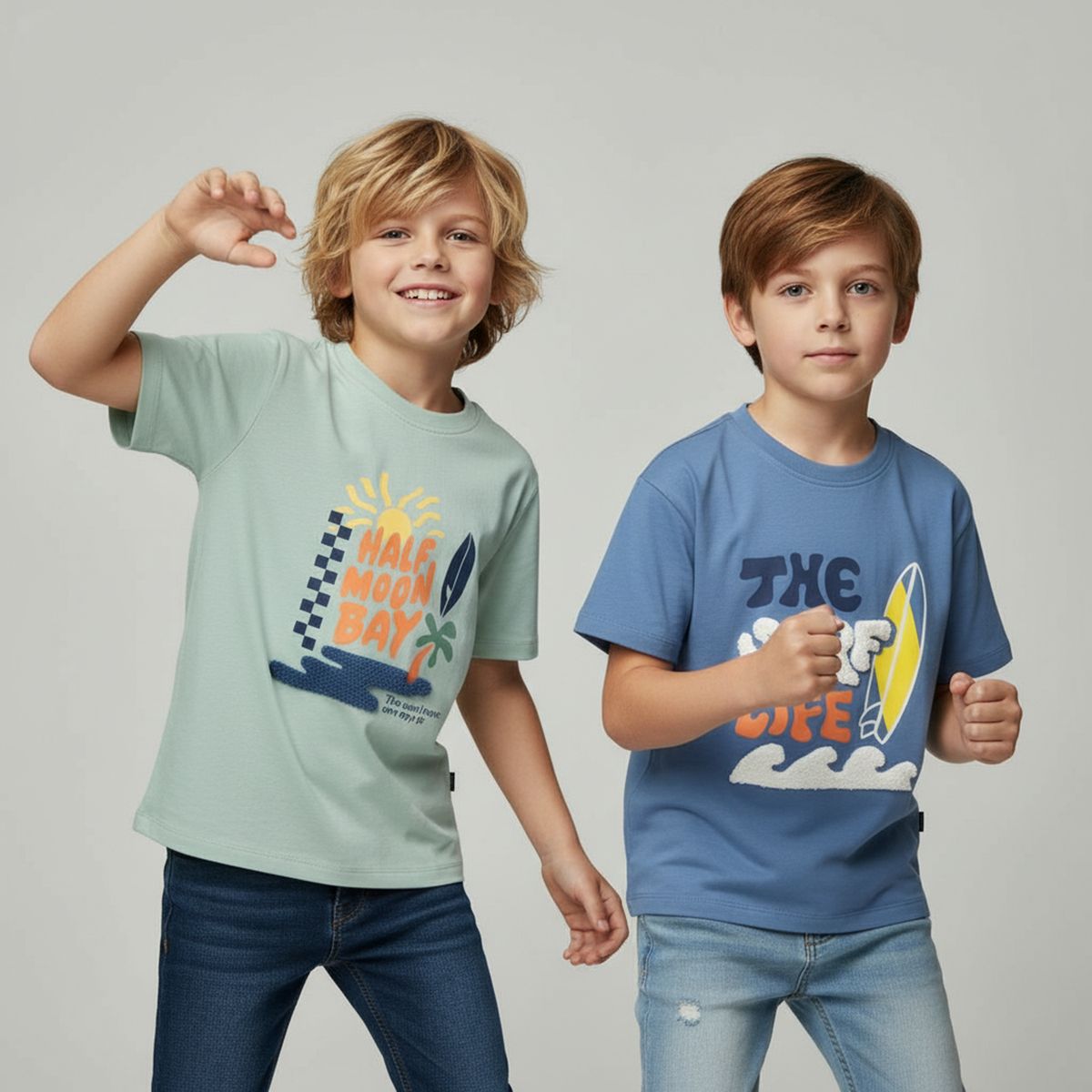 YAMP - Pack 2 Poleras Niño Algodón Yamp