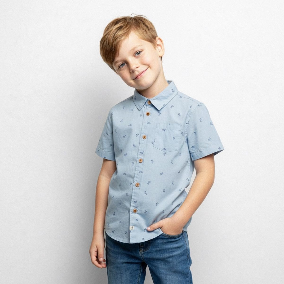 YAMP - Camisa Niño Algodón Yamp