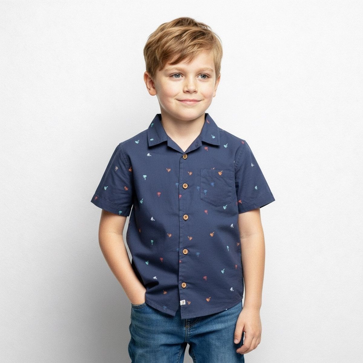 YAMP - Camisa Niño Algodón Yamp