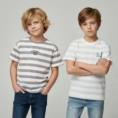 YAMP - Pack 2 Poleras Algodón Niño