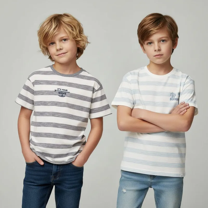 YAMP - Pack 2 Poleras Algodón Niño Yamp