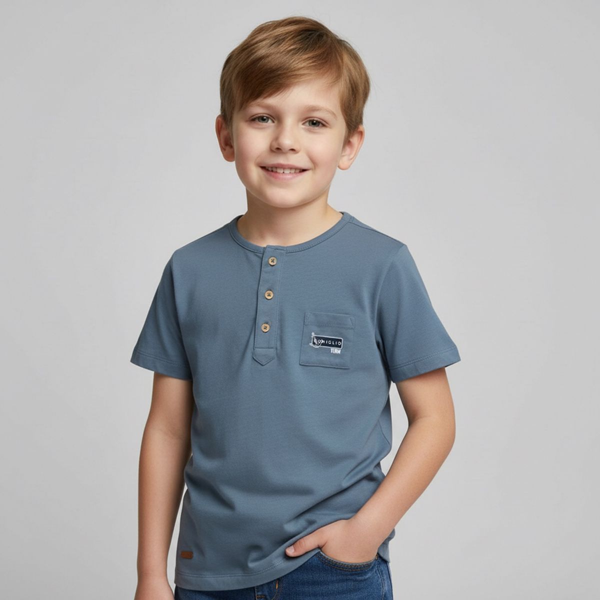 CONIGLIO - Polera Algodón Niño Coniglio