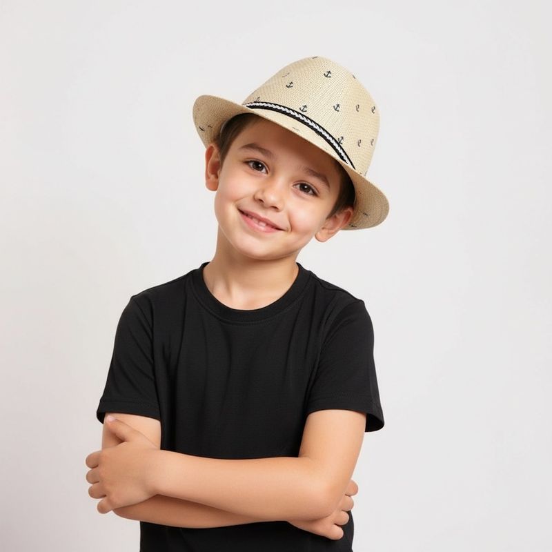 CONIGLIO - Gorro Rafia Niño Coniglio