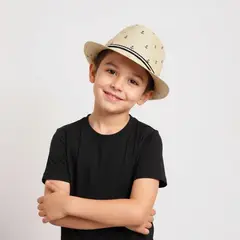 CONIGLIO - Gorro Rafia Niño