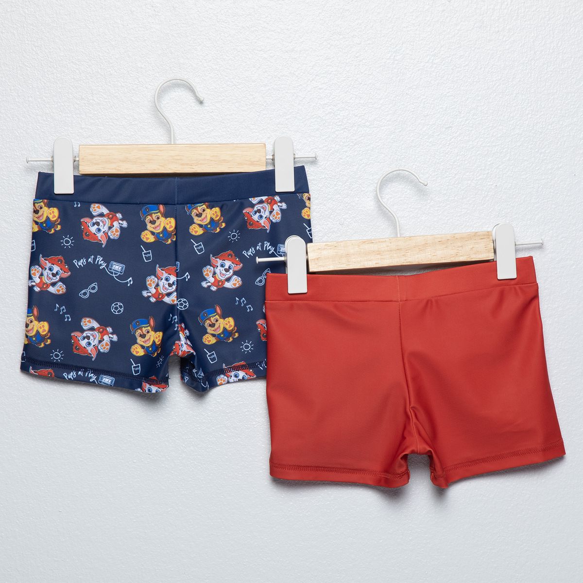 PAW PATROL - Pack 2 Traje De Baño Niño Paw Patrol