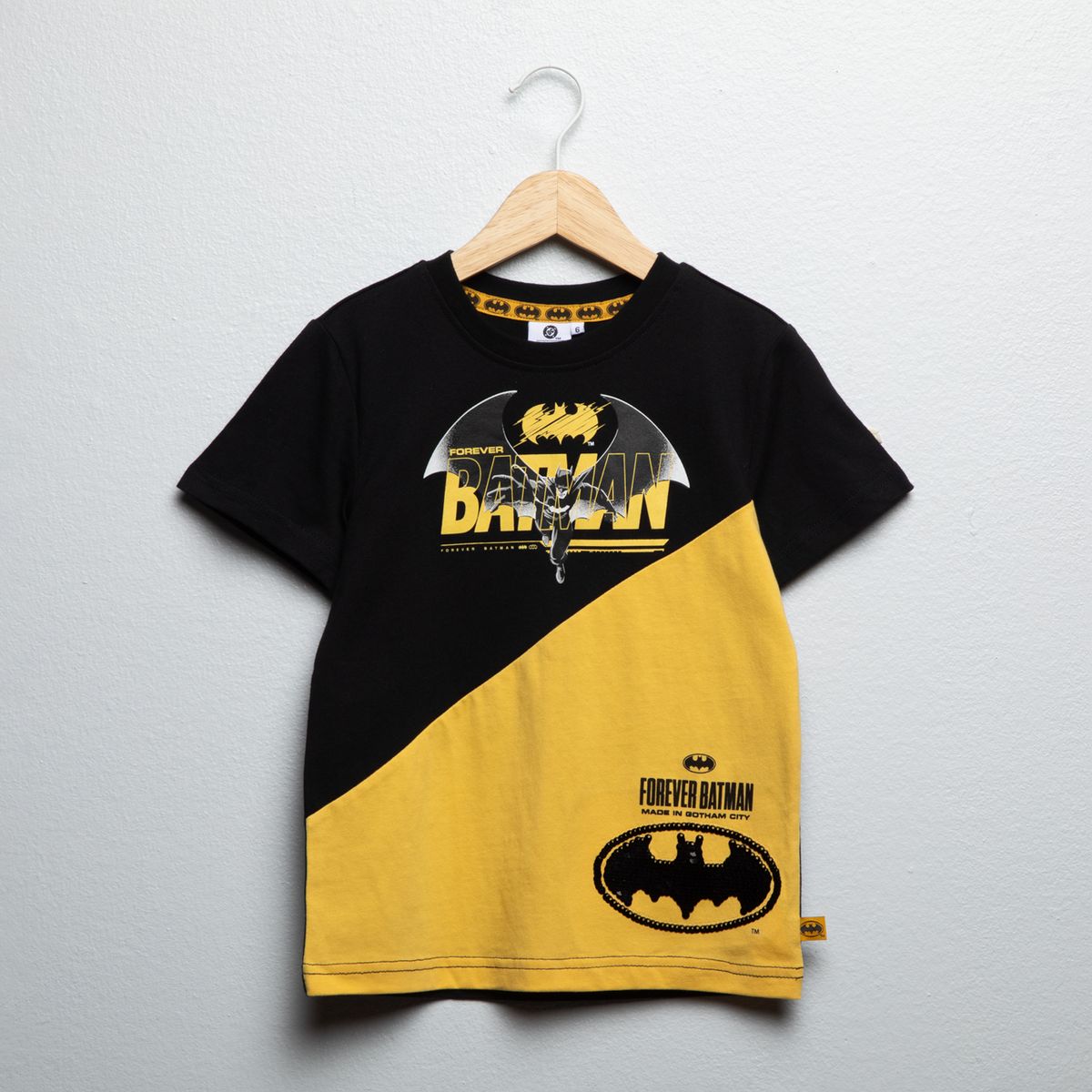 DC ORIGINALS - Polera Niño Algodón Batman