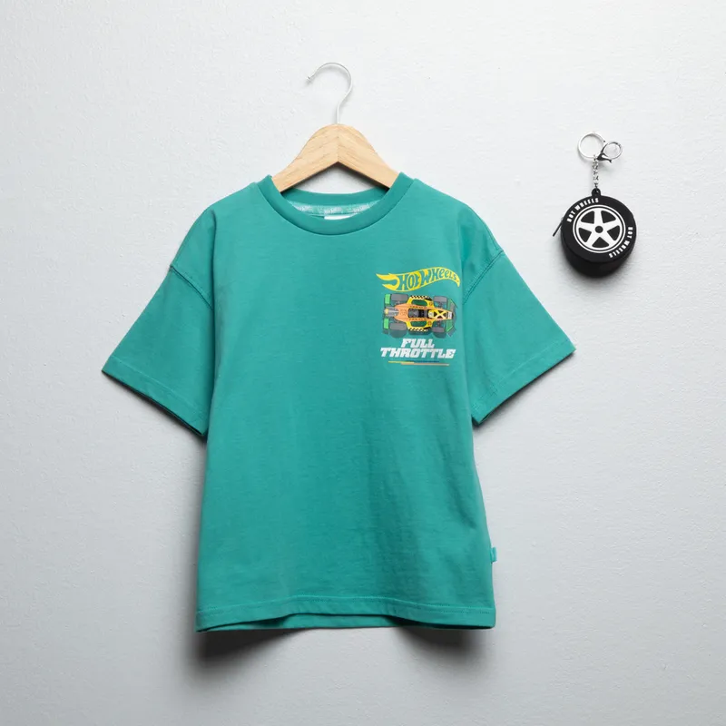 HOT WHEELS - Polera Niño Algodón Hot Wheels