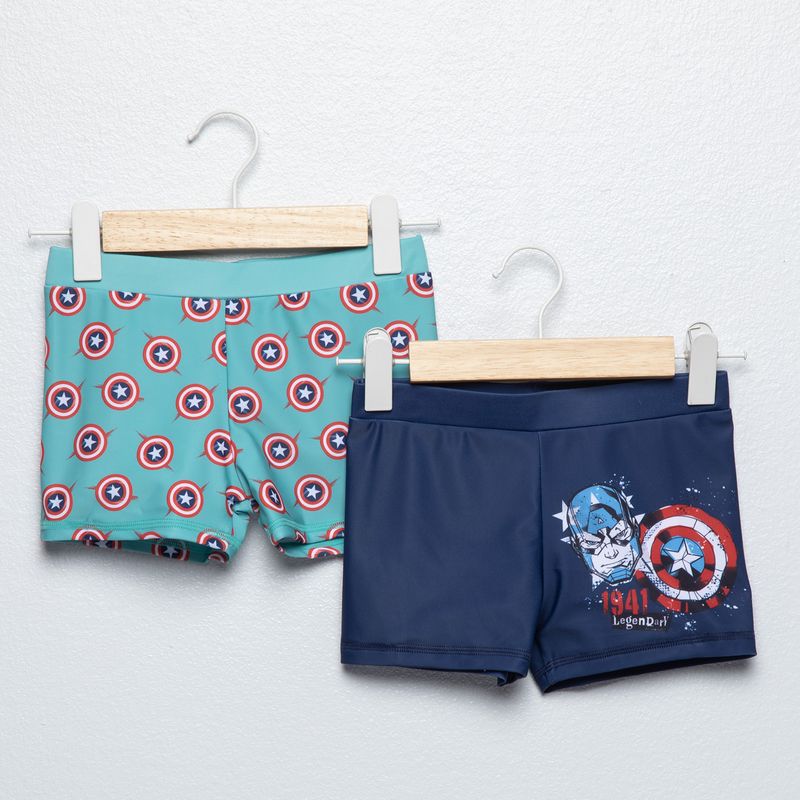 AVENGERS - Pack 2 Traje De Baño Niño Avengers